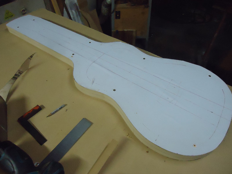 Homemade guitar case sales
